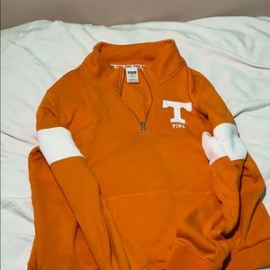 Victoria Secret Pink quarterzip Tennessee pullover